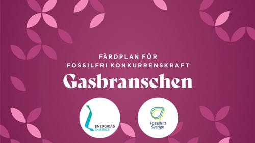 Färdplan för fossilfri konkurrenskraft – Gasbranchen. Energigas Sverige och Fossilfritt Sverige.